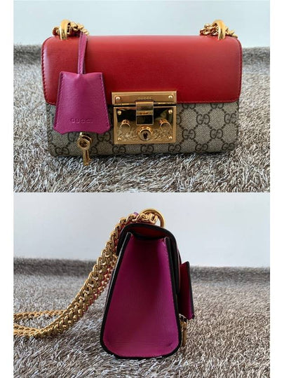 Padlock GG Supreme shoulder bag 409487 - GUCCI - BALAAN 2