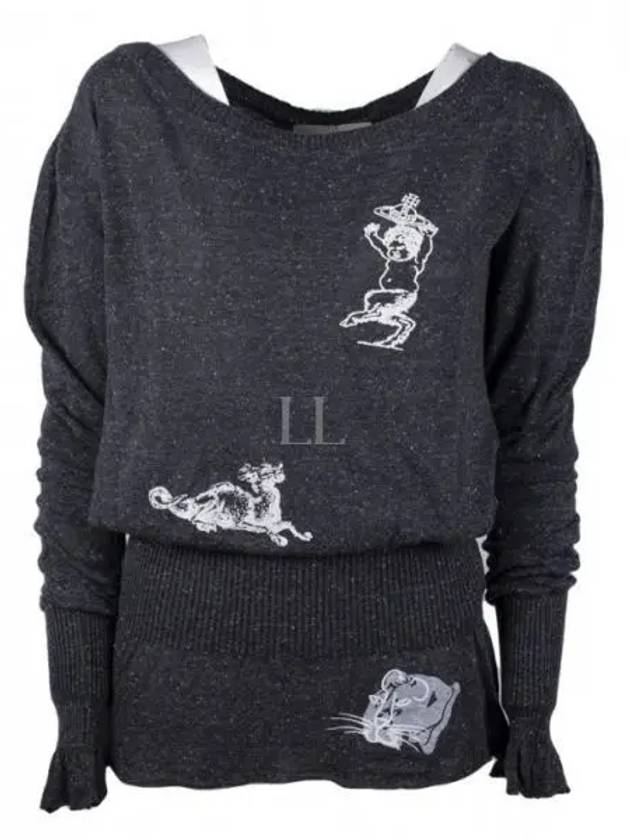 Chimera Knit Top Grey - VIVIENNE WESTWOOD - BALAAN 2