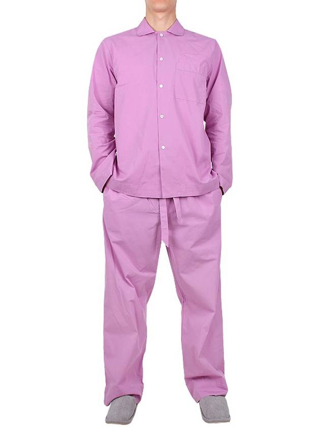 Poplin Pajamas Overfit Long Sleeve Shirt SWT PP - TEKLA - BALAAN 5