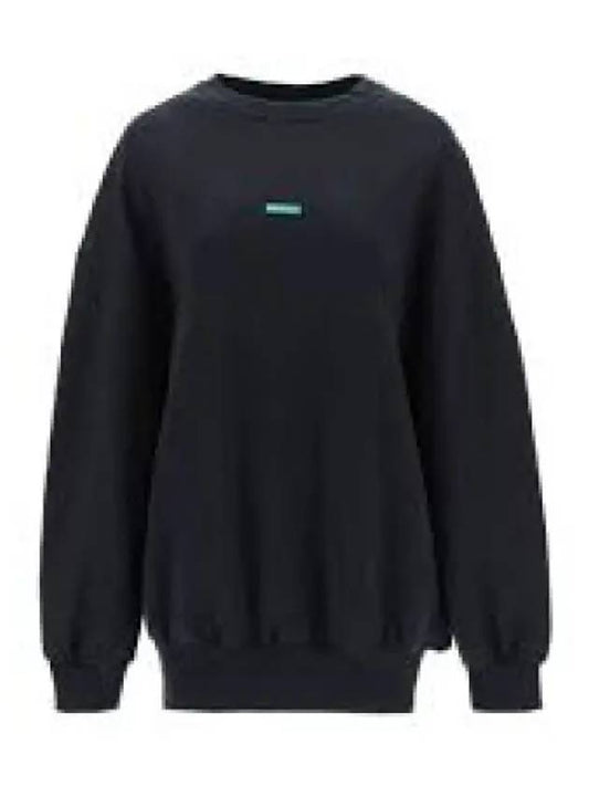 logo label oversized sweatshirt - MARNI - BALAAN 2