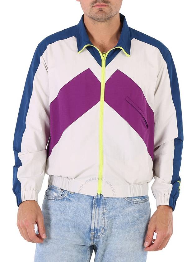 Kenzo Men's Colorblock Sport Track Nylon Jacket, Size Medium - KENZO - BALAAN 1