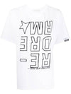 Magic Logo Print Short Sleeve T-Shirt White - GOLDEN GOOSE - BALAAN 1