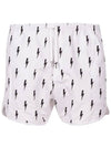 Men s Lightning Print Swim Shorts White - NEIL BARRETT - BALAAN 2