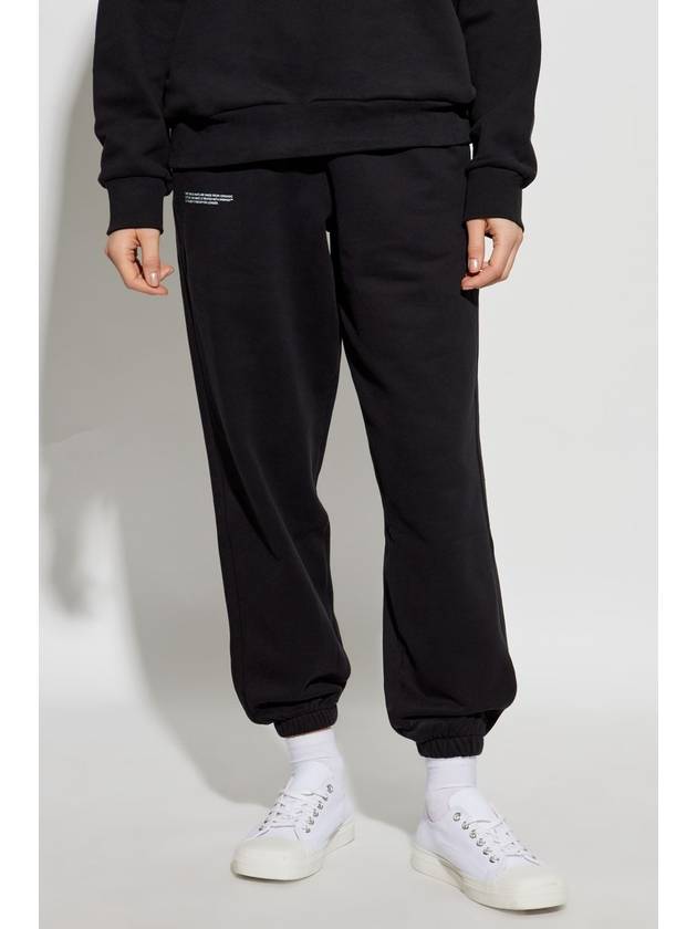 Pangaia Sweatpants With Logo, Unisex, Black - PANGAIA - BALAAN 3