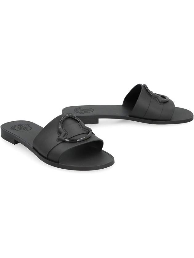 Mon Slippers Black - MONCLER - BALAAN 4