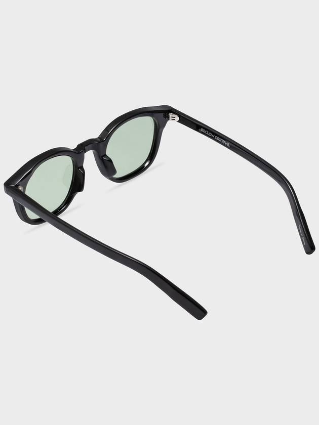 YLeen BLACK SUNGLASS GREEN - RECLOW - BALAAN 5