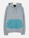 Shadow Project Fleece Hoodie Blue - STONE ISLAND - BALAAN 3