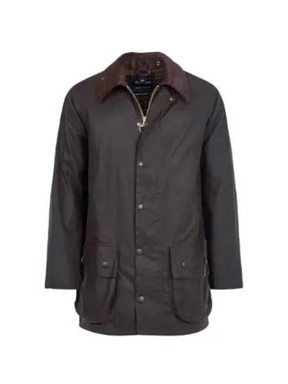 Classic Beaufort Wax Jacket Olive - BARBOUR - BALAAN 2