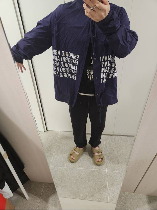 hooded shirt jacket - EMPORIO ARMANI - BALAAN 10