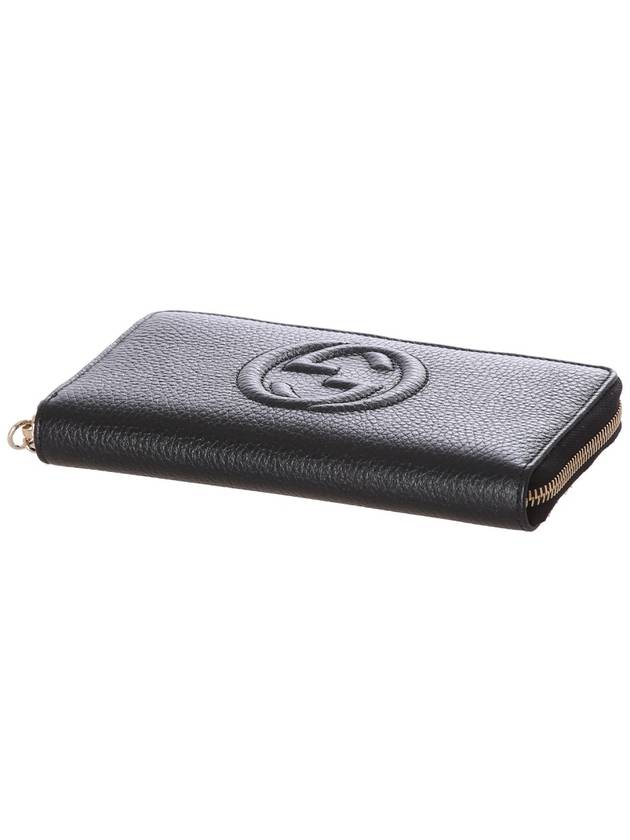 Soho Zipper Tassel Long Wallet Black - GUCCI - BALAAN 5