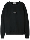 Mini Logo Crew Neck Sweatshirt Black - ACNE STUDIOS - BALAAN 4