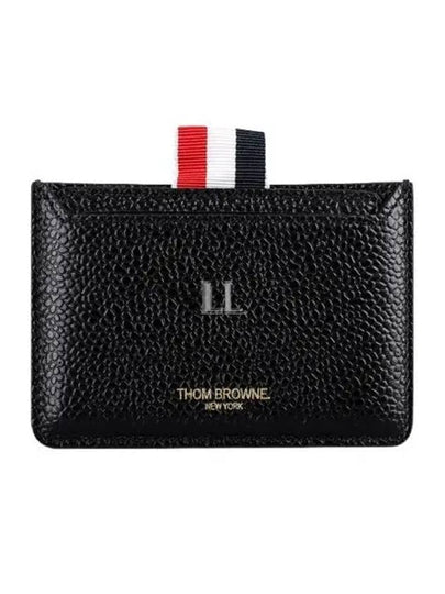 Pebble Grain Leather Mirror Case Black - THOM BROWNE - BALAAN 2