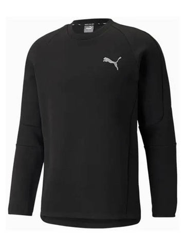 Evo Stripe Crew Long Sleeve T shirt 589418 01 - PUMA - BALAAN 1