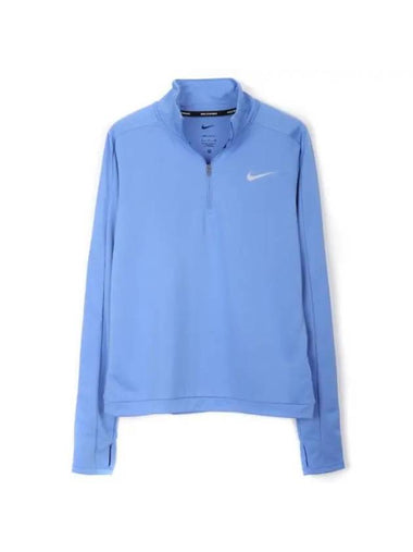 Women's Dri Fit Pacer Half Zip Sweatshirt Bue - NIKE - BALAAN 1