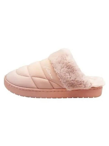 KITSON Angela padded fur slippers pink - KITON - BALAAN 1