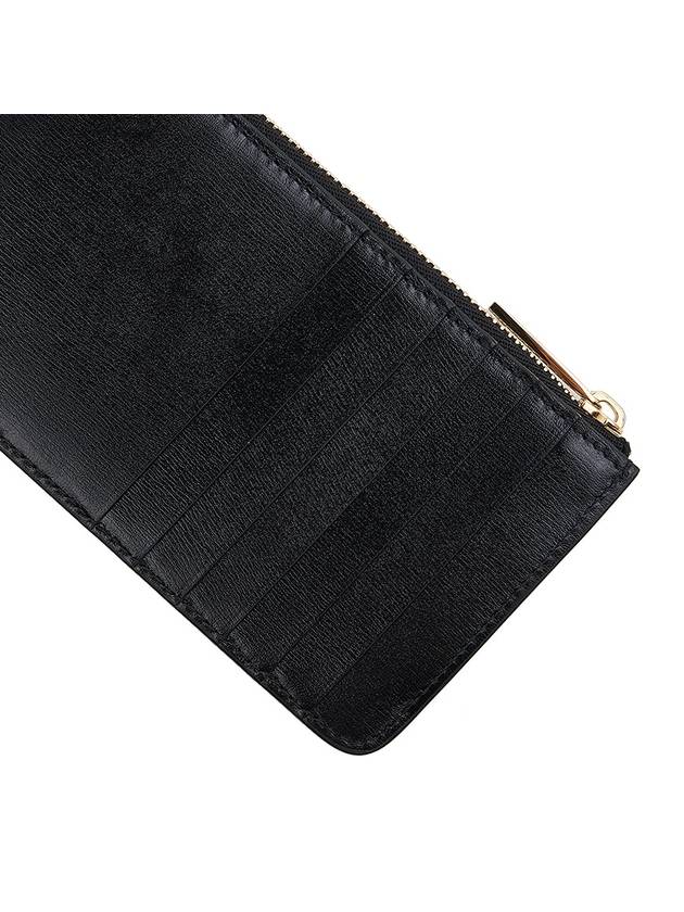 Ferragamo Women's Gancini Card Holder 22 0629 NERO CALF 0770767 - SALVATORE FERRAGAMO - BALAAN 8