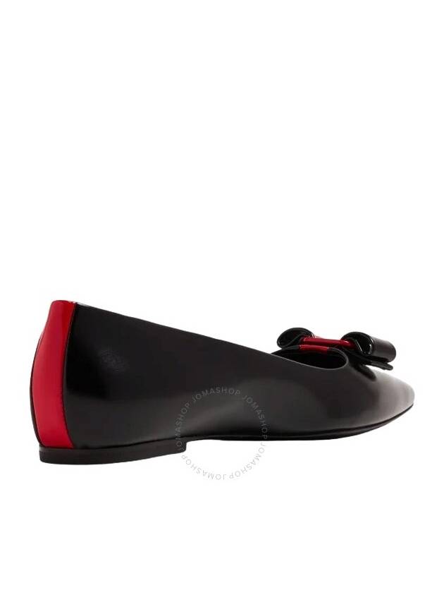 Ferragamo Vara Bow Leather Ballet Flats, Size 8.5 - SALVATORE FERRAGAMO - BALAAN 3