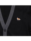 Baby Fox Patch Regular Cardigan Black - MAISON KITSUNE - BALAAN 4