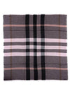 Mega Check Scarf Antique Rose - BURBERRY - BALAAN 1