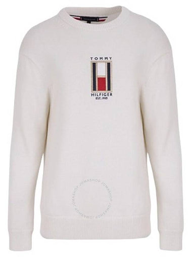 Tommy Hilfiger lock Embroidered Logo Sweater, Size Large - TOMMY HILFIGER - BALAAN 1