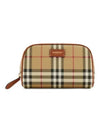 Check Pouch Bag Beige - BURBERRY - BALAAN 2