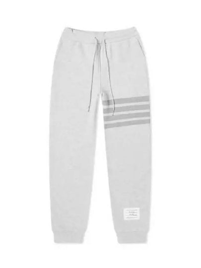 Women's Diagonal Pastel Trainning Jogger Track Pants Grey - THOM BROWNE - BALAAN 2