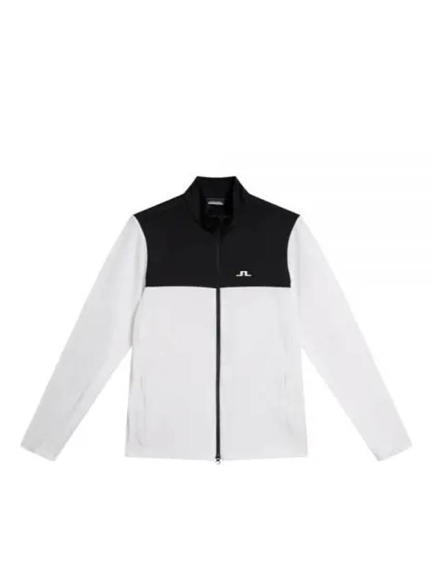 Banks Mid Layer Zip-Up Jacket White - J.LINDEBERG - BALAAN 2