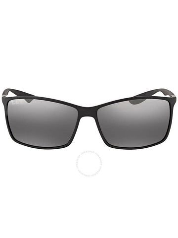 Ray Ban Liteforce Polarized Silver Mirror Square Men's Sunglasses RB4179 601S82 62 - RAY-BAN - BALAAN 1