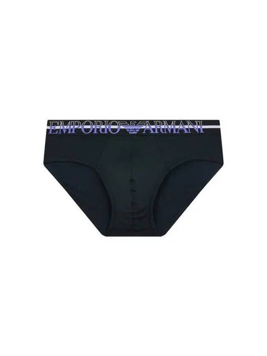 UNDERWEAR Men s Line Logo Banding Briefs Black - EMPORIO ARMANI - BALAAN 1