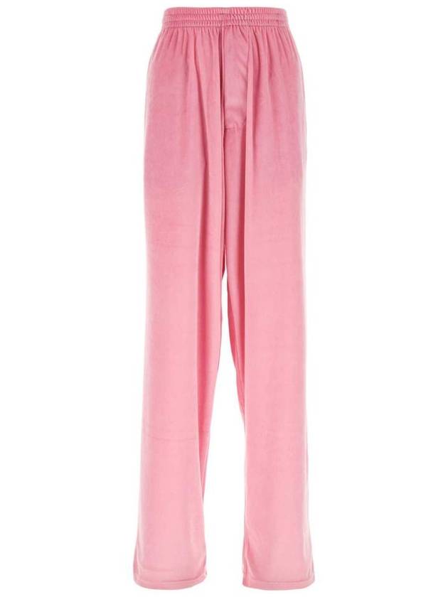 oversized fit mid waist track pants pink - BALENCIAGA - BALAAN 2