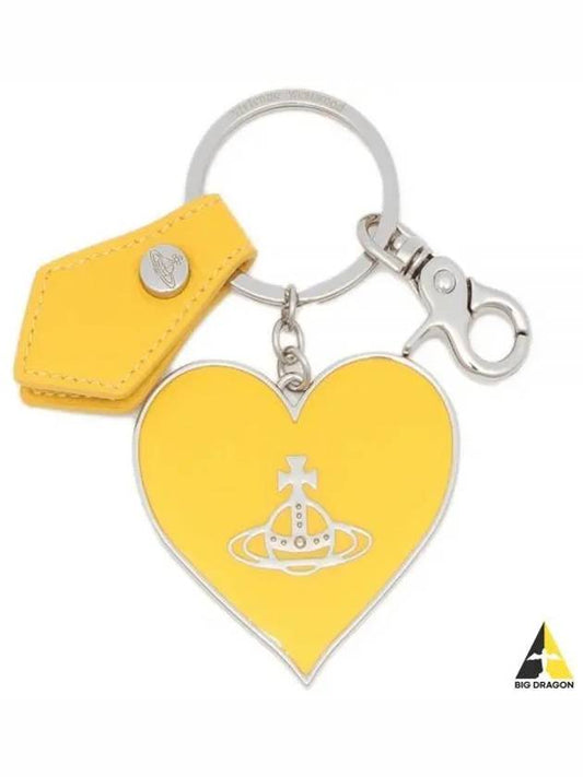 RE VEGAN MIRROR HEART ORB 8203010XU OM0009 E405 keyring - VIVIENNE WESTWOOD - BALAAN 1