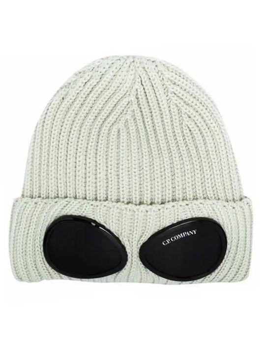 Goggle Lens Beanie White - CP COMPANY - BALAAN 2