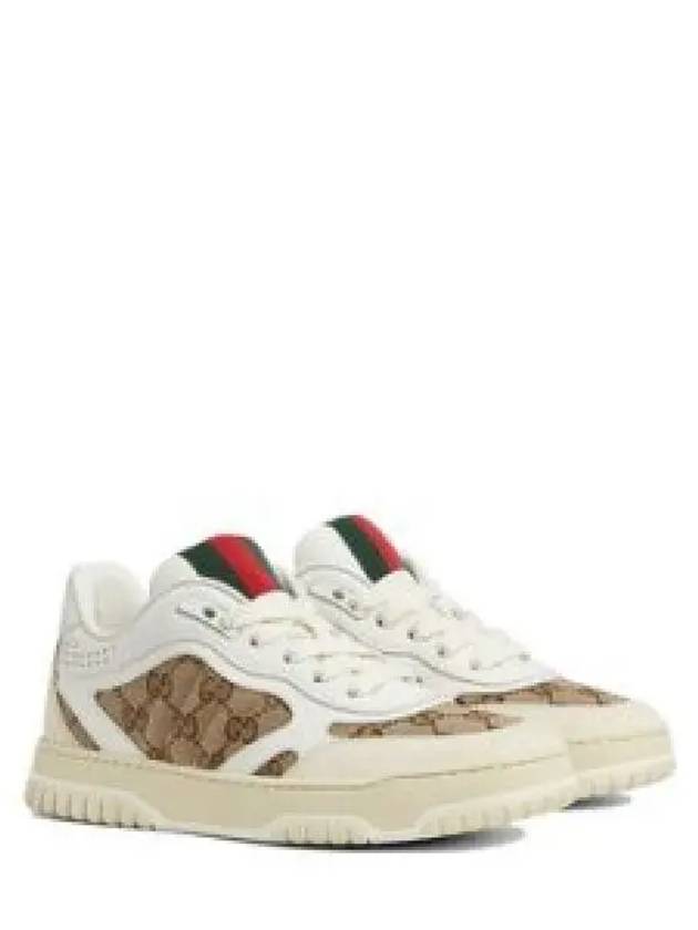 Original GG Canvas Low Top Sneakers White Beige - GUCCI - BALAAN 2