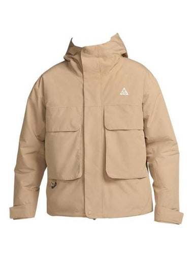 ACG PrimaLoft Zip Up Hoodie Khaki - NIKE - BALAAN 1