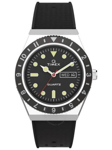 Timex Q Timex Quartz Black Dial Men's Watch TW2V32000 - TIMEX - BALAAN 1