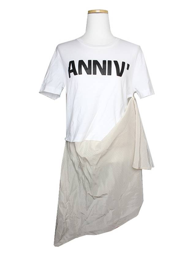 MM6 white t shirt dress 44 55 - MAISON MARGIELA - BALAAN 3