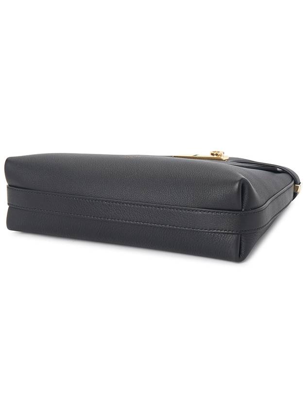 Hug Messenger Cross Bag Black - SALVATORE FERRAGAMO - BALAAN 5