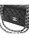 Classic Flap Small Calfskin Shoulder Bag Black - CHANEL - BALAAN 5