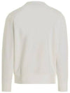 Logo Print Cotton Sweatshirt White - KITON - BALAAN 5