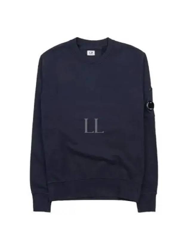 Lens Wappen Cotton Sweatshirt Navy - CP COMPANY - BALAAN 2