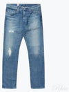 Slim Fit Denim Straight Jeans Blue - LEVI'S - BALAAN 2