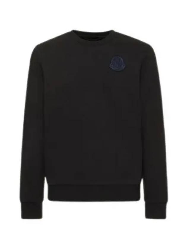 104029 Patch Logo Sweatshirt 8G00067 809KX 999 - MONCLER - BALAAN 1