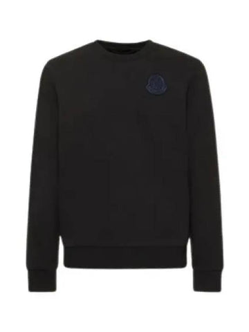 104029 Patch Logo Sweatshirt 8G00067 809KX 999 - MONCLER - BALAAN 1