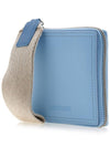 Le Carre Rond Lanyard Square Half Wallet Blue - JACQUEMUS - BALAAN 3