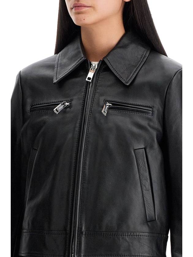 short leather jacket for women - MAX MARA SPORTMAX - BALAAN 4