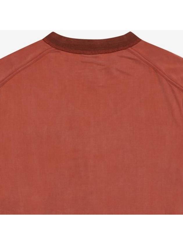 Le Jao Logo Print Cupro Long Sleeved T-shirt Red - JACQUEMUS - BALAAN 5