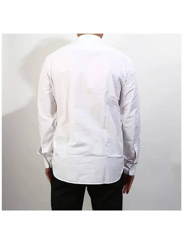 Memory of Poplin Long Sleeve Shirt White - MAISON MARGIELA - BALAAN 5