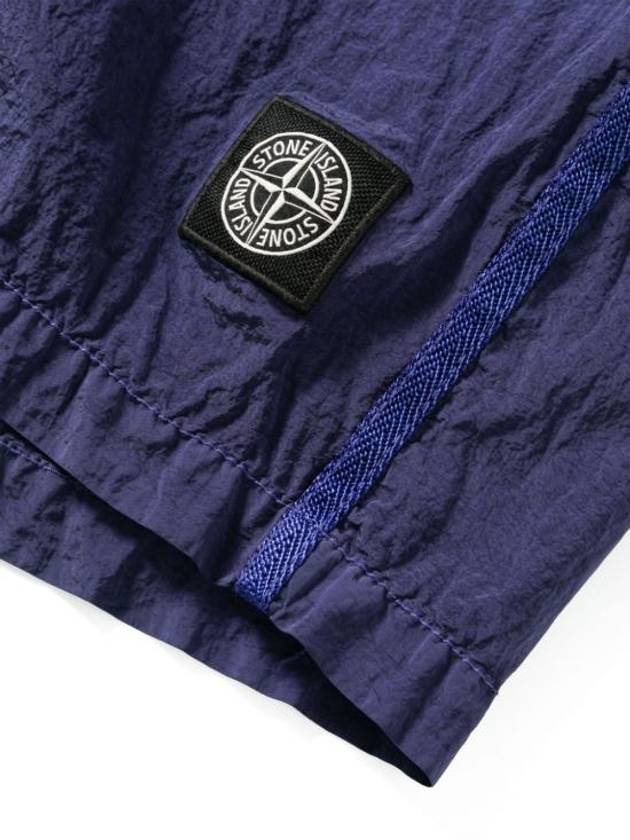 Swimming Nylon Trunk Shorts Purple Blue - STONE ISLAND - BALAAN 4