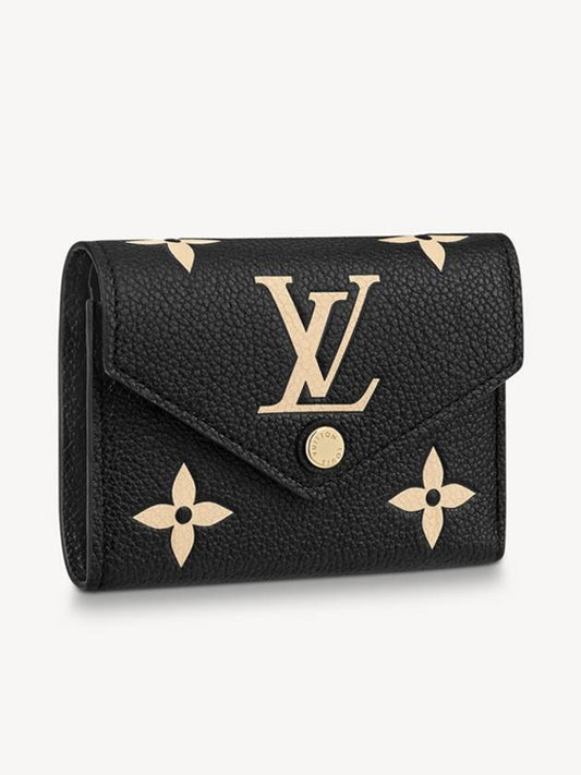 Victorine Monogram Half Wallet Black - LOUIS VUITTON - BALAAN 2