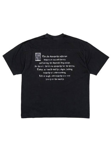 Crushed Faith Short Sleeve T-Shirt Black - BLACKBLOND - BALAAN 1